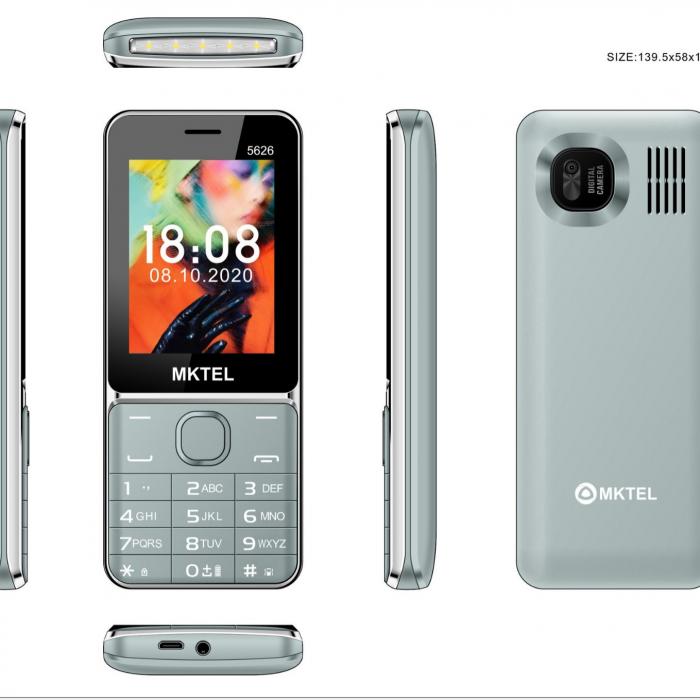 MKTEL 5626 2.8 inch Metal Phone MKTEL 5626 2.8 inch Metal Phone